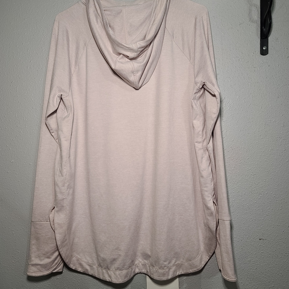 Athleta Uptempo Hoodie in Ballerina Pink-NWOT - Picture 4 of 6